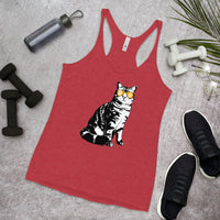 Load image into Gallery viewer, Bitcoin Is For The Cats Women’s Tank Top - fomo21

