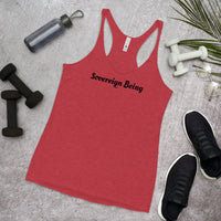 Load image into Gallery viewer, Sovereign Being Bitcoin B Women’s Tank Top - fomo21
