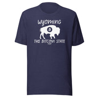 Load image into Gallery viewer, Wyoming The Bitcoin State T-Shirt-fomo21
