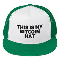 Load image into Gallery viewer, This Is My Bitcion Hat Trucker Hat - fomo21
