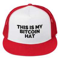 Load image into Gallery viewer, This Is My Bitcion Hat Trucker Hat - fomo21
