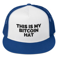 Load image into Gallery viewer, This Is My Bitcion Hat Trucker Hat - fomo21
