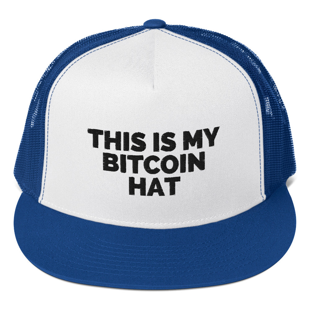 This Is My Bitcion Hat Trucker Hat - fomo21