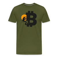 Load image into Gallery viewer, Bitcoin Rock Climber T-Shirt - fomo21
