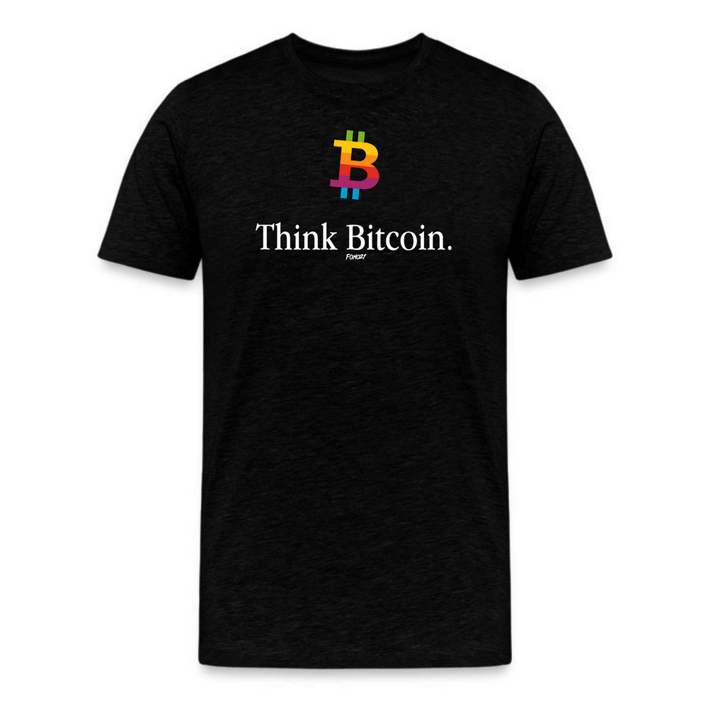 Think Bitcoin T-Shirt - fomo21