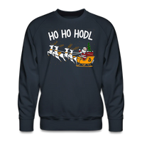 Load image into Gallery viewer, Ho Ho HODL Bitcoin Crewneck Sweatshirt - fomo21
