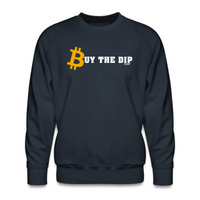 Load image into Gallery viewer, Buy The Dip Bitcoin Crewneck Sweatshirt - fomo21
