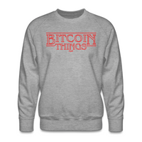 Load image into Gallery viewer, Bitcoin Things Crewneck Sweatshirt - fomo21
