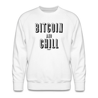 Load image into Gallery viewer, Bitcoin And Chill Crewneck Sweatshirt - fomo21
