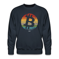 Load image into Gallery viewer, Retro Bitcoin Crewneck Sweatshirt - fomo21
