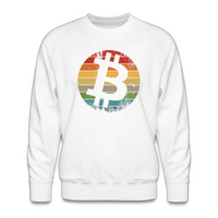 Load image into Gallery viewer, Retro Bitcoin Crewneck Sweatshirt - fomo21
