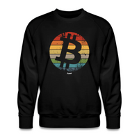 Load image into Gallery viewer, Retro Bitcoin Crewneck Sweatshirt - fomo21
