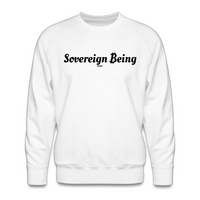 Load image into Gallery viewer, Sovereign Being Bitcoin B Crewneck Sweatshirt - fomo21
