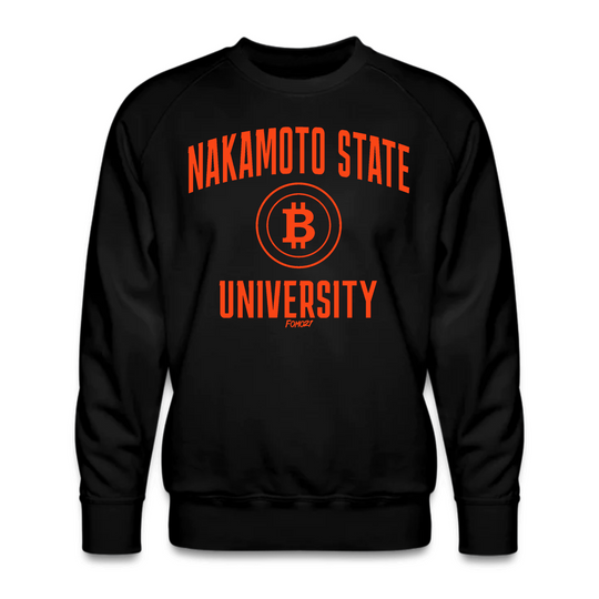 Nakamoto State University Bitcoin Crewneck Sweatshirt