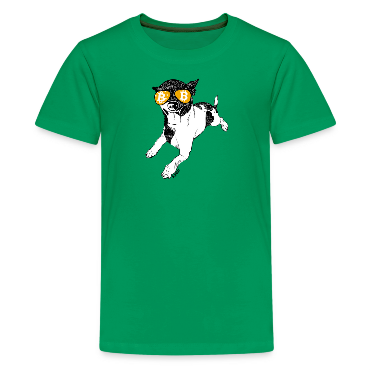 Bitcoin Is For The Chihuahuas Youth T-Shirt - fomo21
