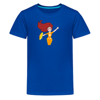 Load image into Gallery viewer, Superwoman Bitcoin Youth T-Shirt - fomo21
