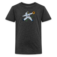 Load image into Gallery viewer, Bitcoin To The Moon Youth T-Shirt - fomo21
