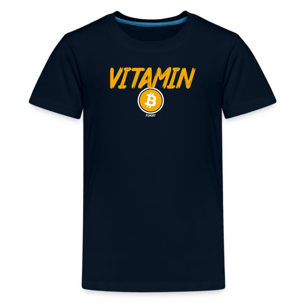 Vitamin B Bitcoin Youth T-Shirt - fomo21