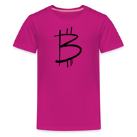 Load image into Gallery viewer, Freehand Bitcoin Youth T-Shirt - fomo21

