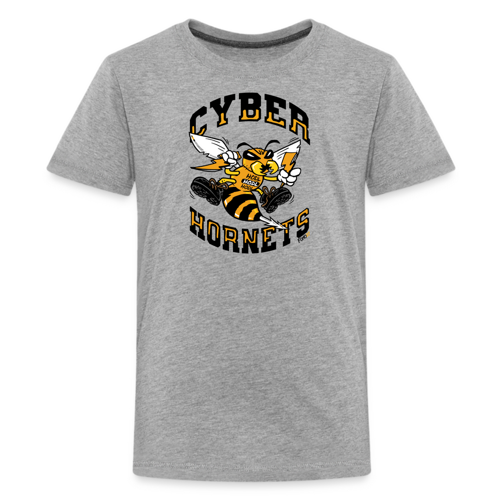 Cyber Hornets Bitcoin Youth T-Shirt - fomo21