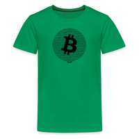 Load image into Gallery viewer, Binary Bitcoin Circle Design Youth T-Shirt - fomo21
