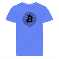 Load image into Gallery viewer, Binary Bitcoin Circle Design Youth T-Shirt - fomo21

