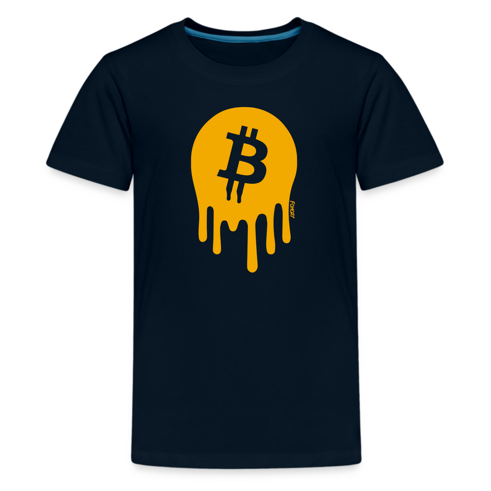 Melt Your Face Bitcoin Youth T-Shirt - fomo21