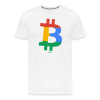 Load image into Gallery viewer, Four Color Bitcoin B T-Shirt - fomo21

