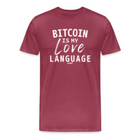 Load image into Gallery viewer, Bitcoin Is My Love Language T-Shirt - fomo21
