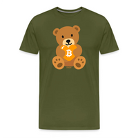 Load image into Gallery viewer, Bitcoin Teddy Bear T-Shirt - fomo21
