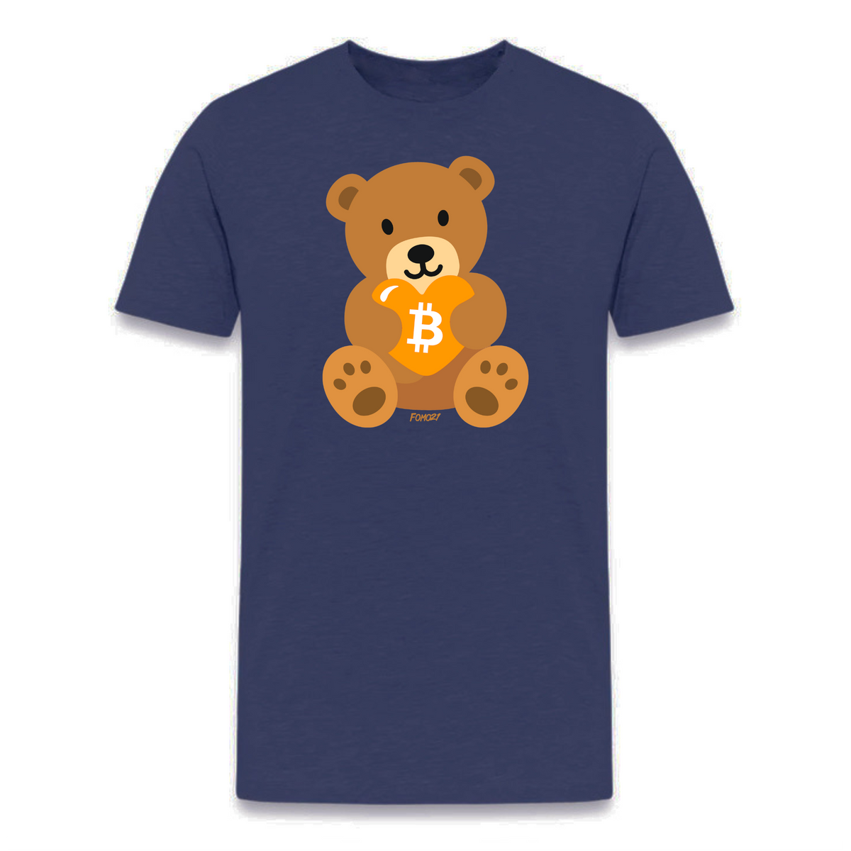Bitcoin Teddy Bear T-Shirt - fomo21