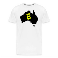 Load image into Gallery viewer, Bitcoin Australia T-Shirt - fomo21

