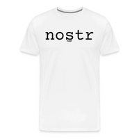 Load image into Gallery viewer, Nostr (Black) Bitcoin T-Shirt - fomo21
