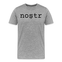 Load image into Gallery viewer, Nostr (Black) Bitcoin T-Shirt - fomo21
