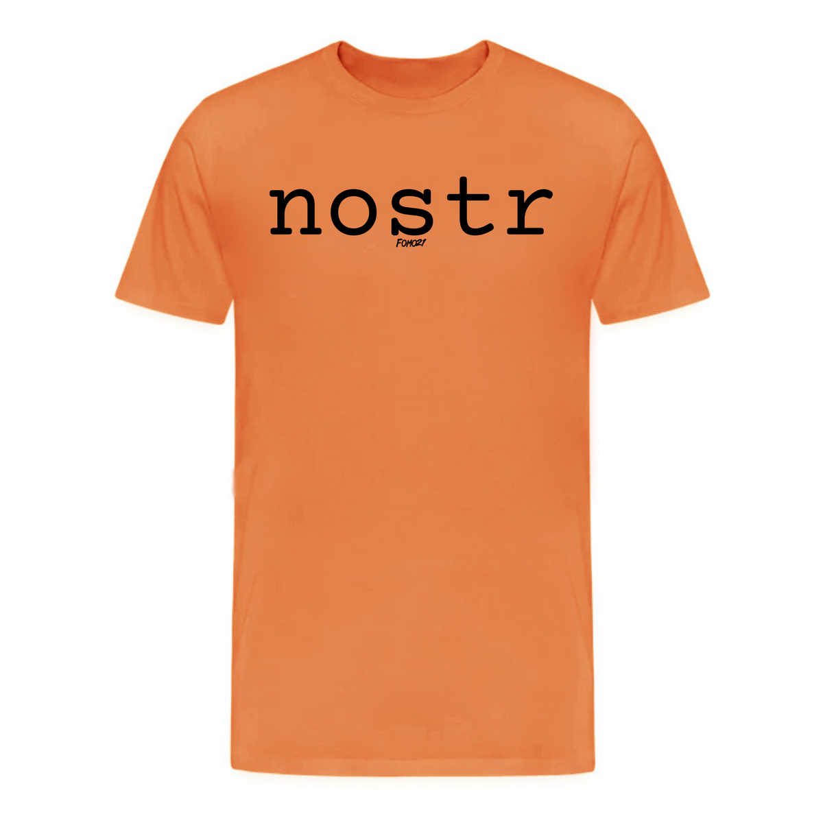 Nostr (Black) Bitcoin T-Shirt - fomo21