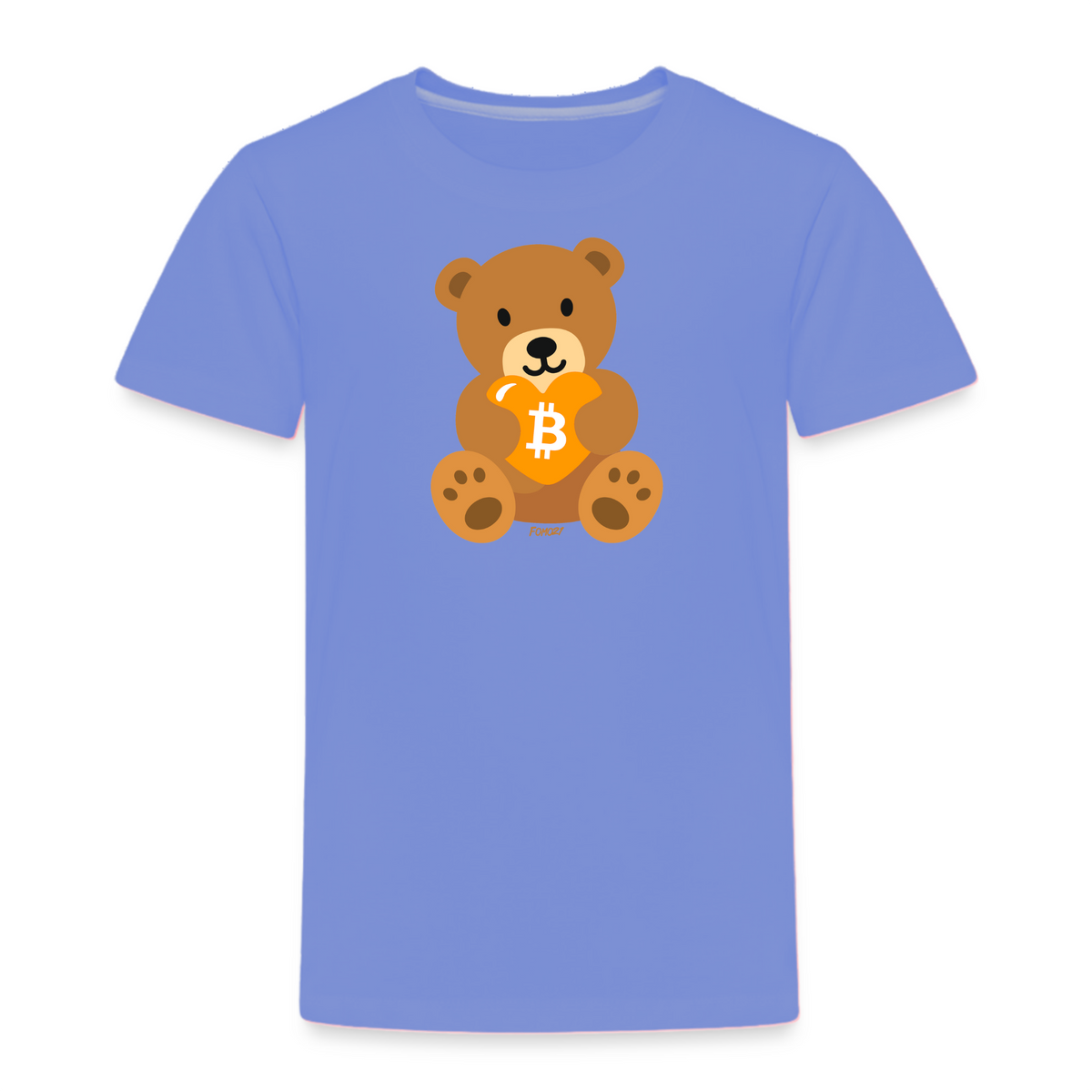 Bitcoin Teddy Bear Toddler T-Shirt - fomo21