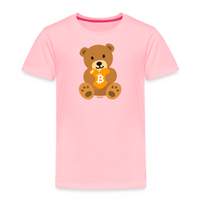 Load image into Gallery viewer, Bitcoin Teddy Bear Toddler T-Shirt - fomo21
