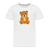 Load image into Gallery viewer, Bitcoin Teddy Bear Toddler T-Shirt - fomo21
