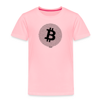 Load image into Gallery viewer, Binary Bitcoin Circle Toddler T-Shirt - fomo21

