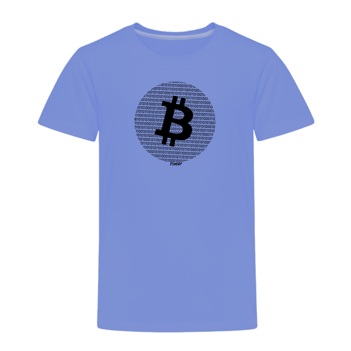 Binary Bitcoin Circle Toddler T-Shirt - fomo21