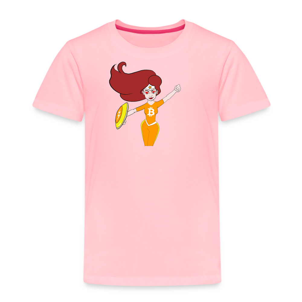 Superwoman Bitcoin Toddler T-Shirt - fomo21
