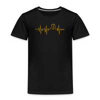 Load image into Gallery viewer, My Heart Beats Bitcoin Toddler T-Shirt - fomo21
