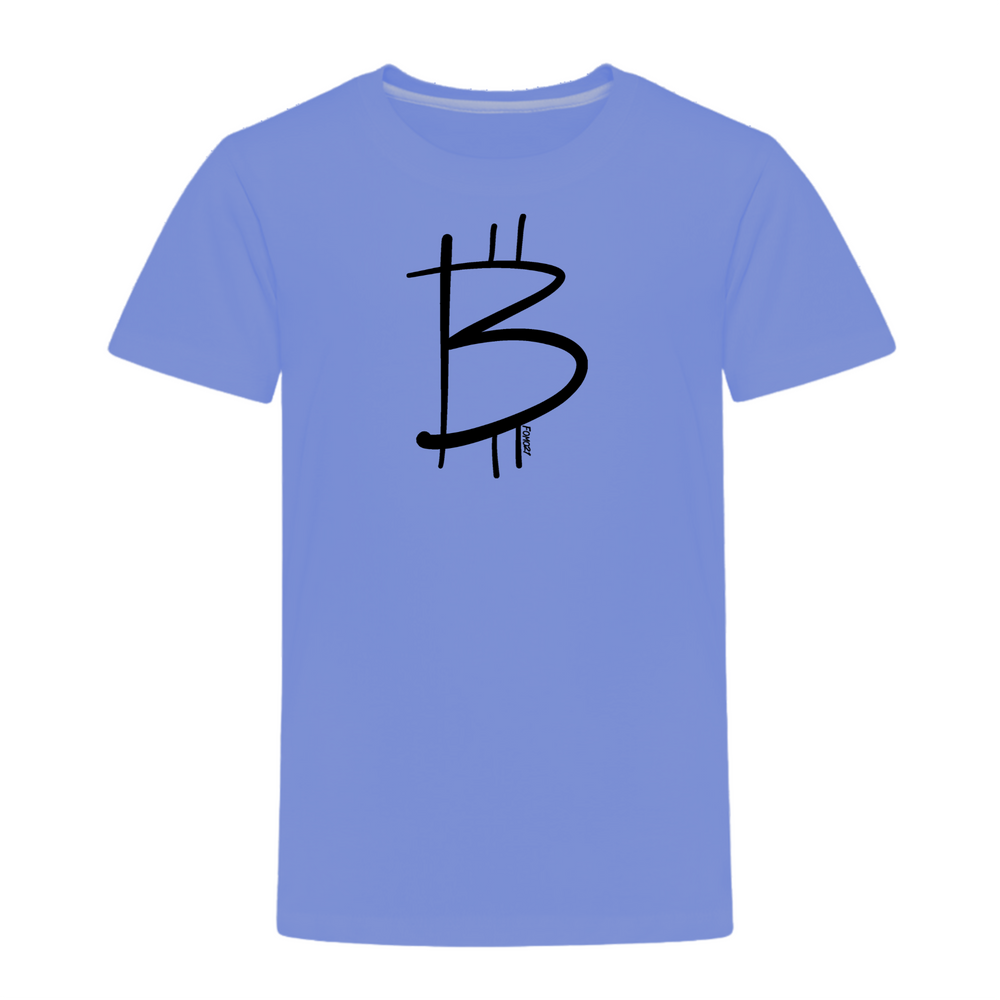 Freehand Bitcoin Toddler T-Shirt - fomo21