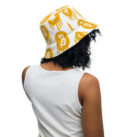 Load image into Gallery viewer, Melt Your Face Off Bitcoin Reversible Bucket Hat - fomo21
