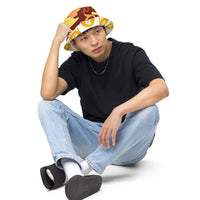 Load image into Gallery viewer, Melt Your Face Off Bitcoin Reversible Bucket Hat - fomo21
