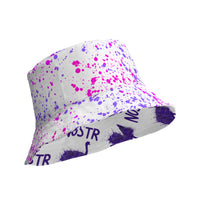Load image into Gallery viewer, Nostr Bitcoin Reversible Bucket Hat - fomo21

