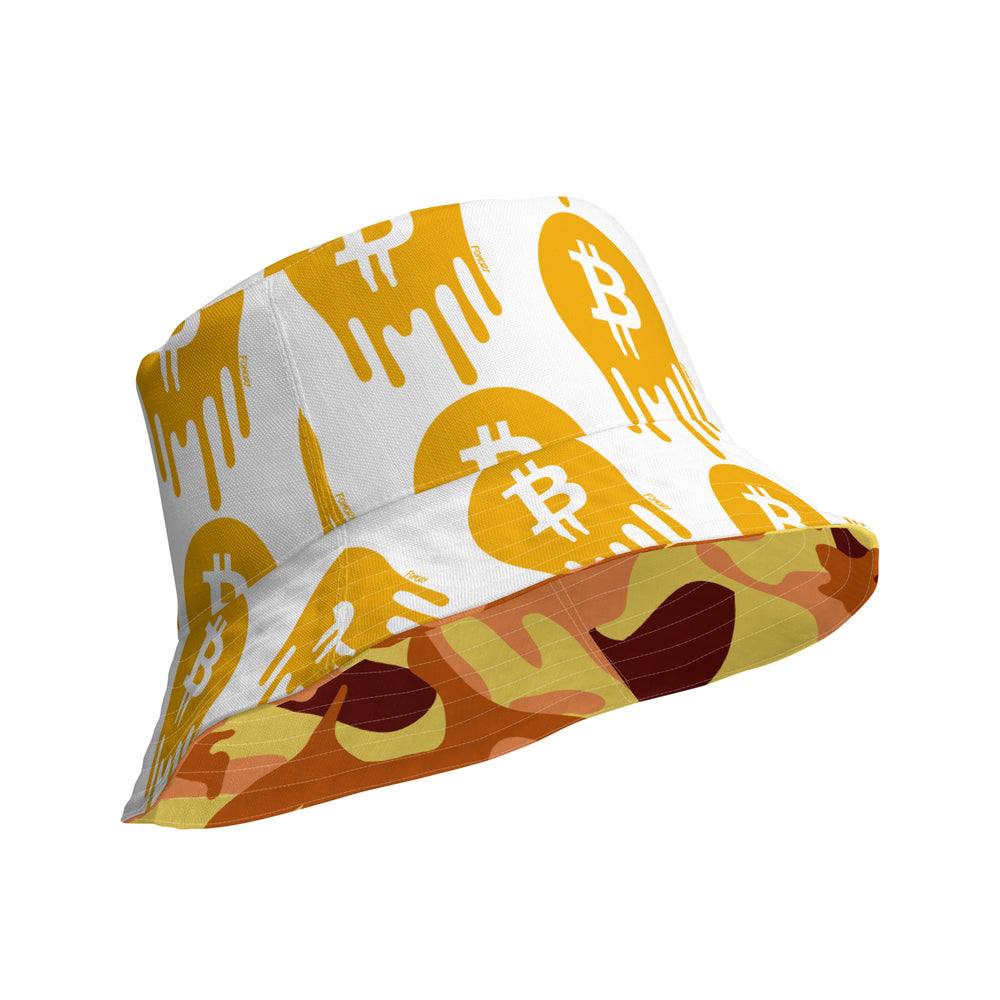 Melt Your Face Off Bitcoin Reversible Bucket Hat - fomo21