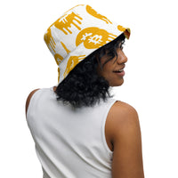 Load image into Gallery viewer, Melt Your Face Off Bitcoin Reversible Bucket Hat - fomo21
