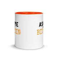 Load image into Gallery viewer, Ask Me About Bitcoin Coffee Mug-fomo21
