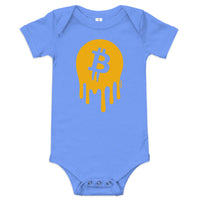 Load image into Gallery viewer, Melt Your Face Bitcoin Infant One Piece - fomo21
